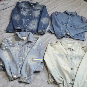 Bundle of 4 Jean Jackets